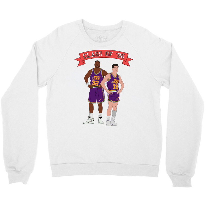 Class Of '96   Malone & Stockton Crewneck Sweatshirt by andeekngueloc | Artistshot