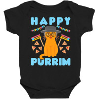 Happy Purim Jewish Holiday Cat Hamantash Men Women Kids Baby Bodysuit | Artistshot