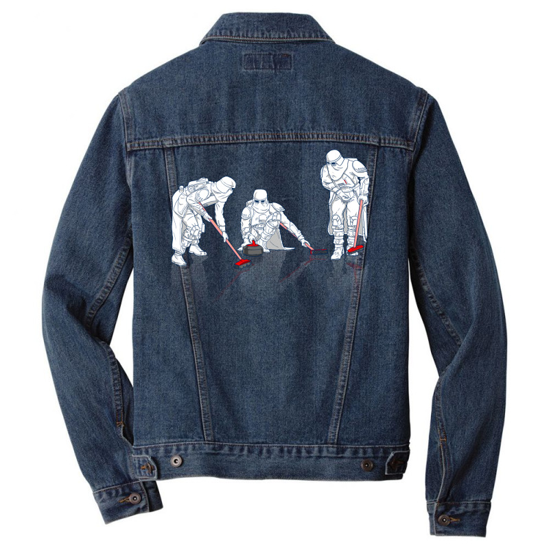 Curltroopers 7 Men Denim Jacket by andeekngueloc | Artistshot