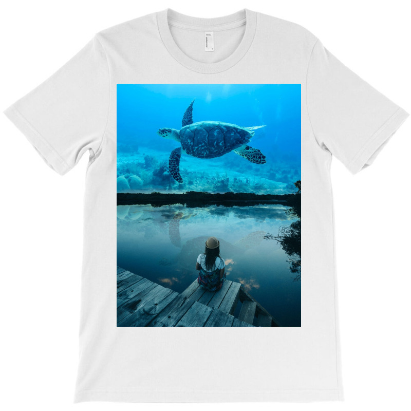 Giant Turtle T-Shirt by josef.psd | Artistshot