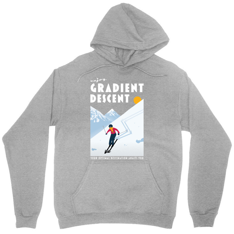 Enjoy Gradient Descent 14 Unisex Hoodie by andeekngueloc | Artistshot