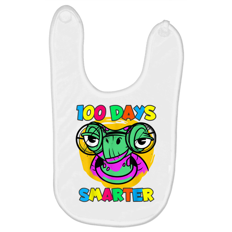 100th Day Of School Saying Smart Turtle 100 Days Smarter T Shirt Baby Bibs by corrinwpxbilal | Artistshot