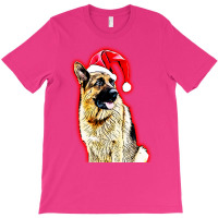 German Shepherd Xmas T-shirt | Artistshot