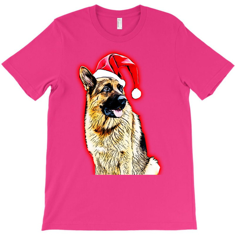 German Shepherd Xmas T-Shirt by djimadejmek9 | Artistshot