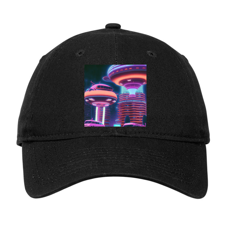 Future Architecture Art Adjustable Cap by Kailooma | Artistshot