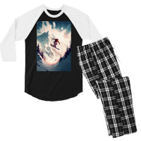 Explosive Ski Jump 11 Men's 3/4 Sleeve Pajama Set | Artistshot