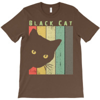 Funny Black Cat In The Dark Gift 2021 T-shirt | Artistshot