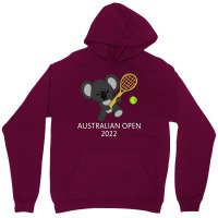 Funny Koala Tennis Australian Open Unisex Hoodie | Artistshot