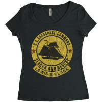 U.s.a.c. Lewis & Clark Crew Insignia Women's Triblend Scoop T-shirt | Artistshot