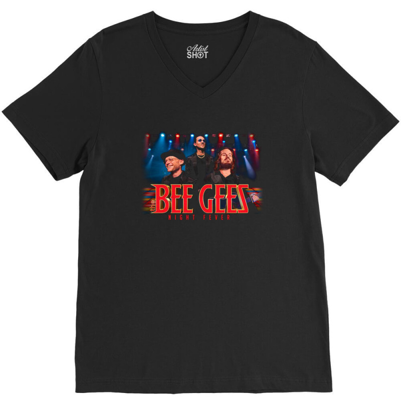 Bee Gees Saturday Night Fever 23 V-neck Tee | Artistshot