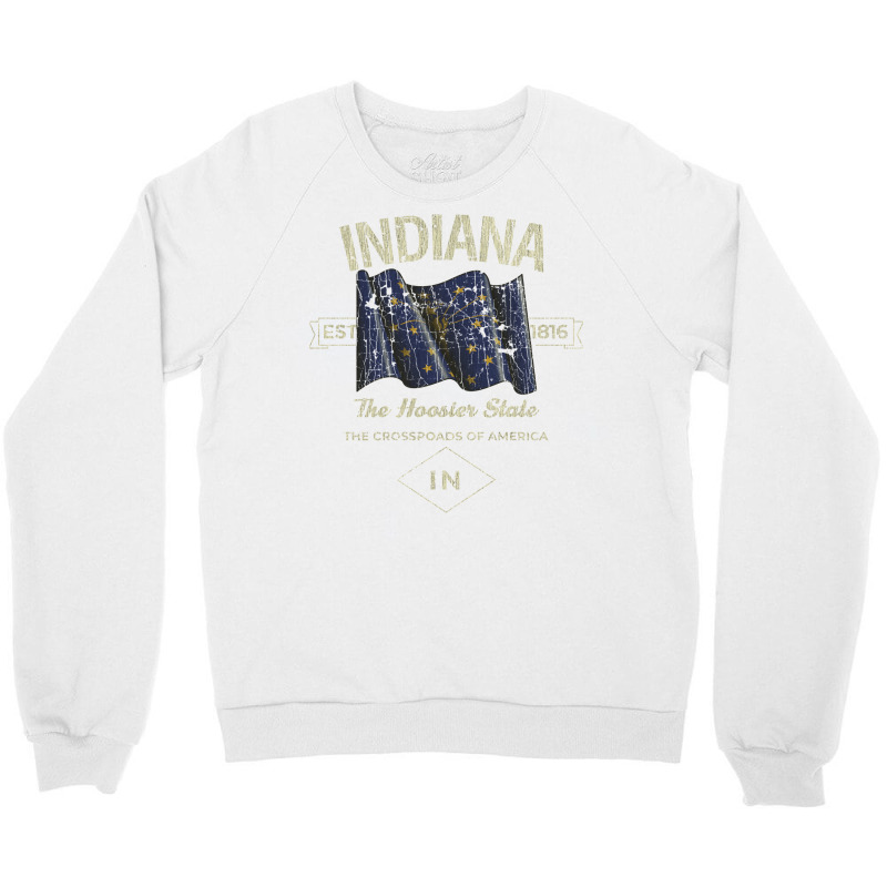 Indiana Hoosiers 1816 Crewneck Sweatshirt | Artistshot