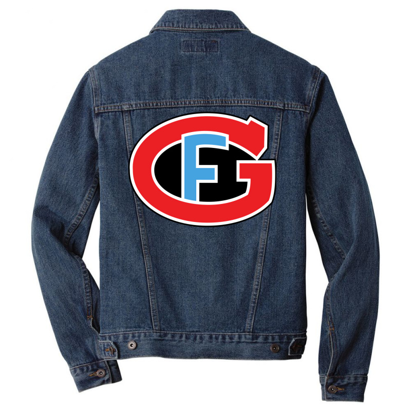 Hc Fribourg Gotteron Ice Hockey Sports Fans From Switzerland Men Denim Jacket by andeekngueloc | Artistshot