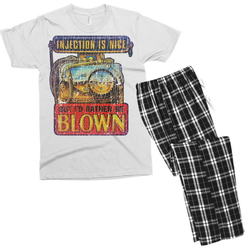 Injection Is Nice Men's T-shirt Pajama Set | Artistshot