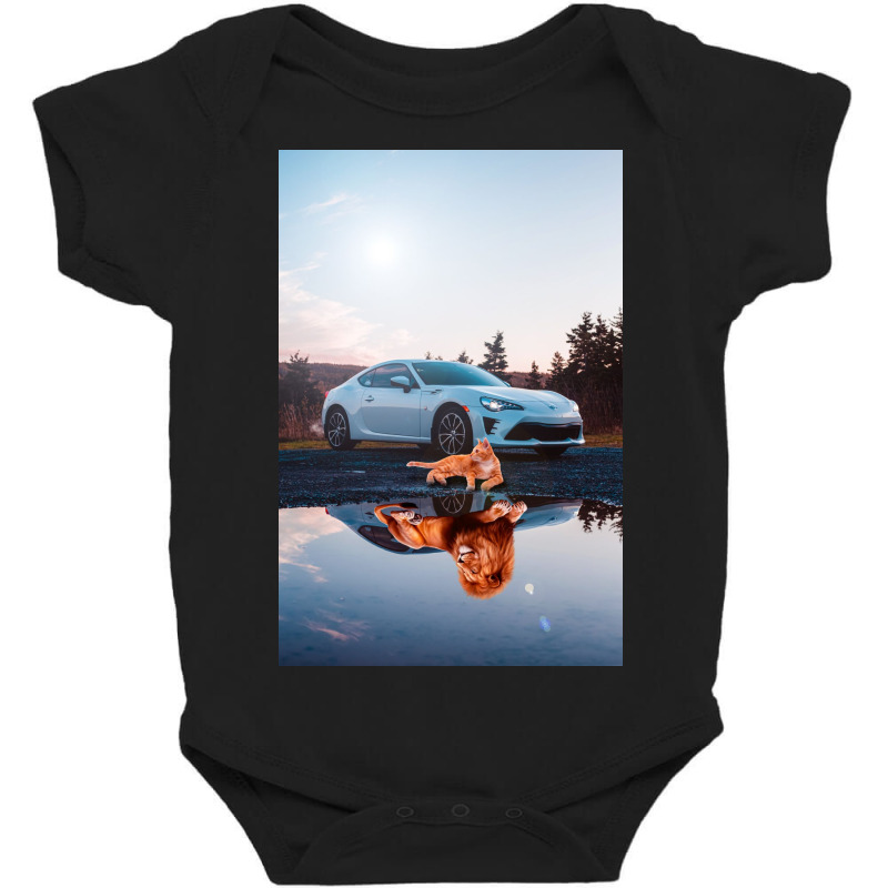 False Reflection Baby Bodysuit | Artistshot