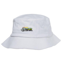 Womens Whittaker Transport Cartoon Over The Road Semi Truck V Neck T S Bucket Hat | Artistshot