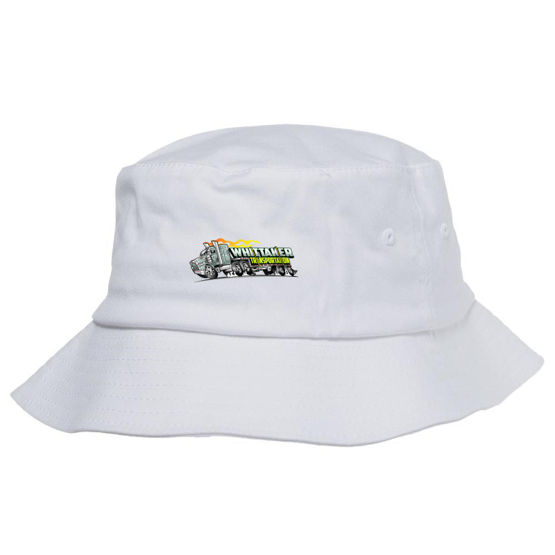 Womens Whittaker Transport Cartoon Over The Road Semi Truck V Neck T S Bucket Hat | Artistshot