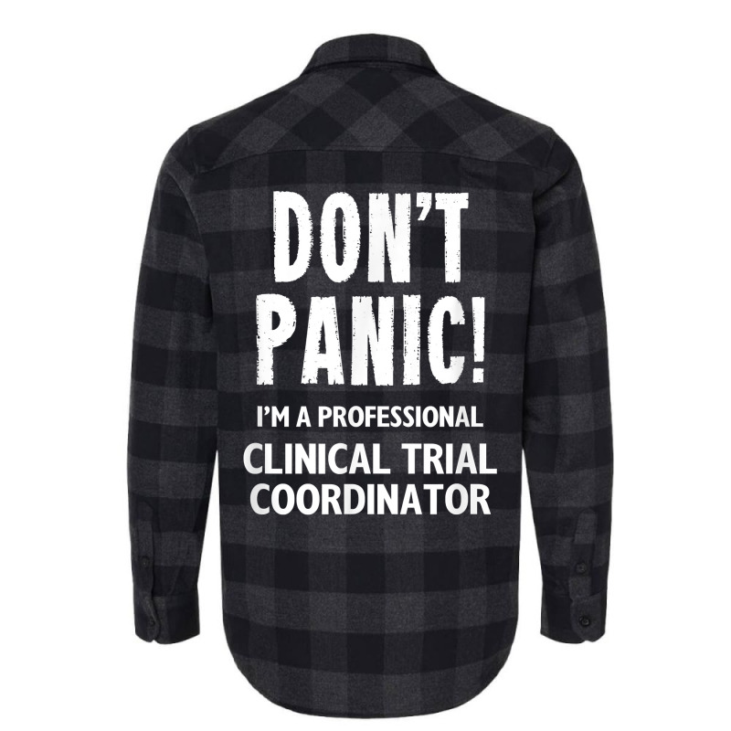 Clinical Trial Coordinator T Shirt Flannel Shirt | Artistshot