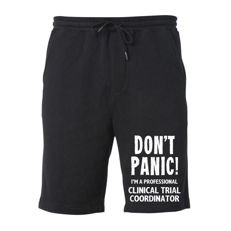 Clinical Trial Coordinator T Shirt Fleece Short | Artistshot