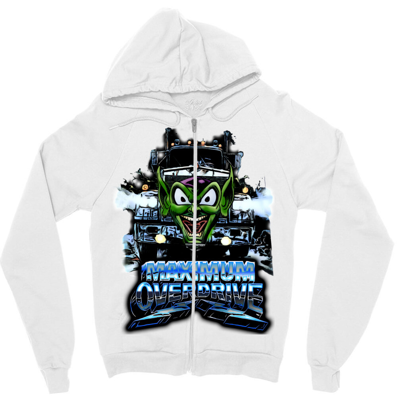 Maximum Overdrive Zipper Hoodie by liipanedroyu | Artistshot