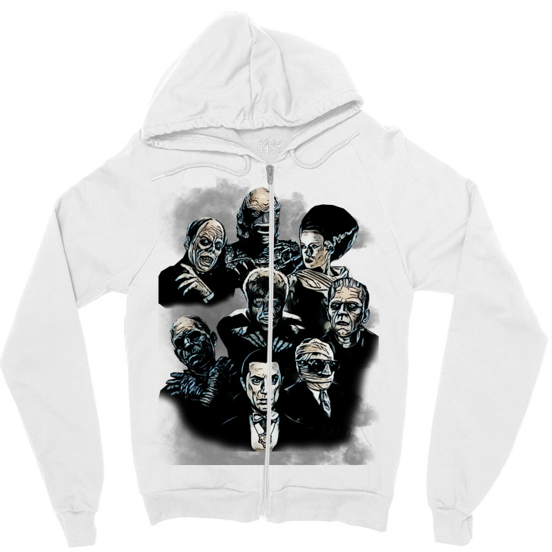 Universal Monsters Zipper Hoodie | Artistshot