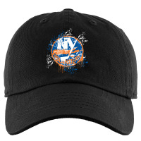 Islanders Splatter Kids Cap | Artistshot