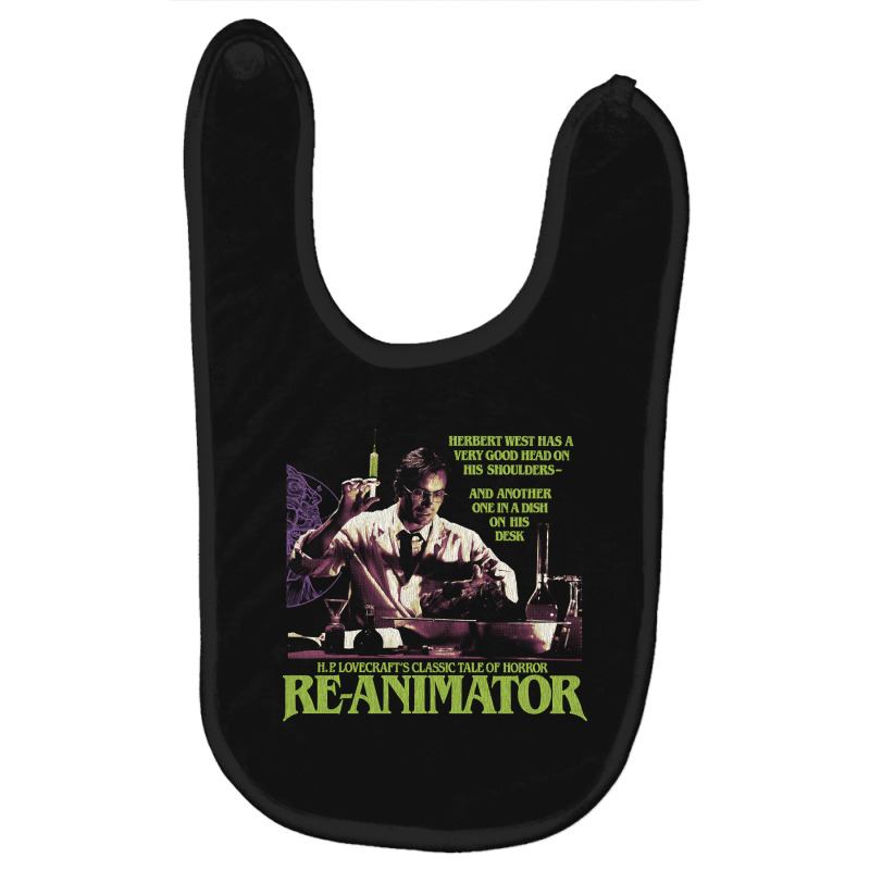 Limited Edition Reanimator, Re-animator, Herbert West-oneyt Baby Bibs | Artistshot