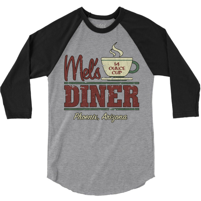 Mel's Diner 3/4 Sleeve Shirt by liipanedroyu | Artistshot