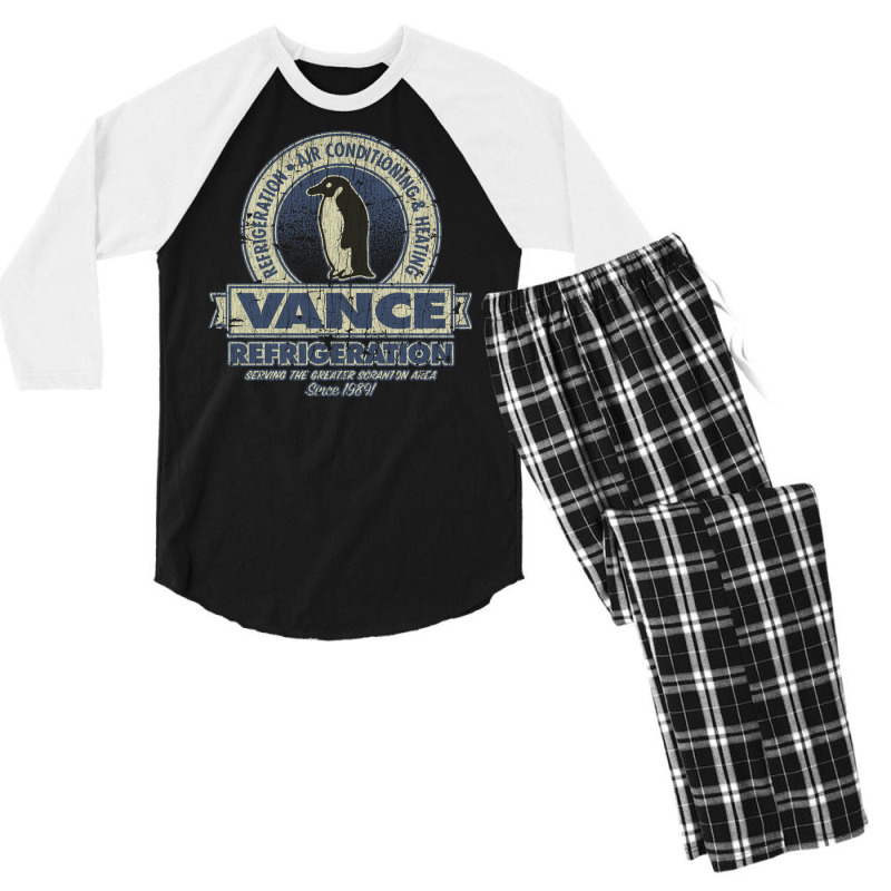 Vance Refrigeration Men's 3/4 Sleeve Pajama Set | Artistshot