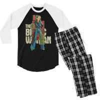 The Bionic Woman Men's 3/4 Sleeve Pajama Set | Artistshot