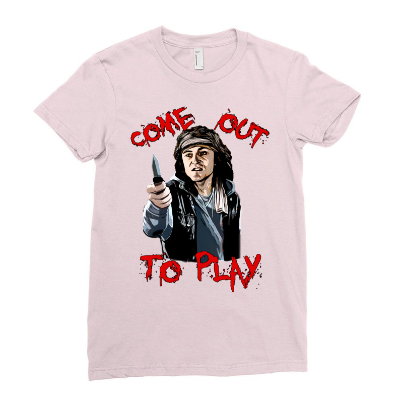 Come Out To Play Ladies Fitted T-Shirt by meybysaveshf | Artistshot