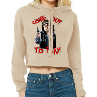 Come Out To Play Cropped Hoodie | Artistshot