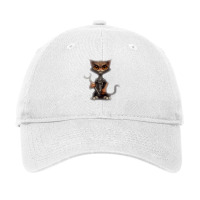 Cat Disguised Himself As A Socket Wrench T Shirt Adjustable Cap | Artistshot