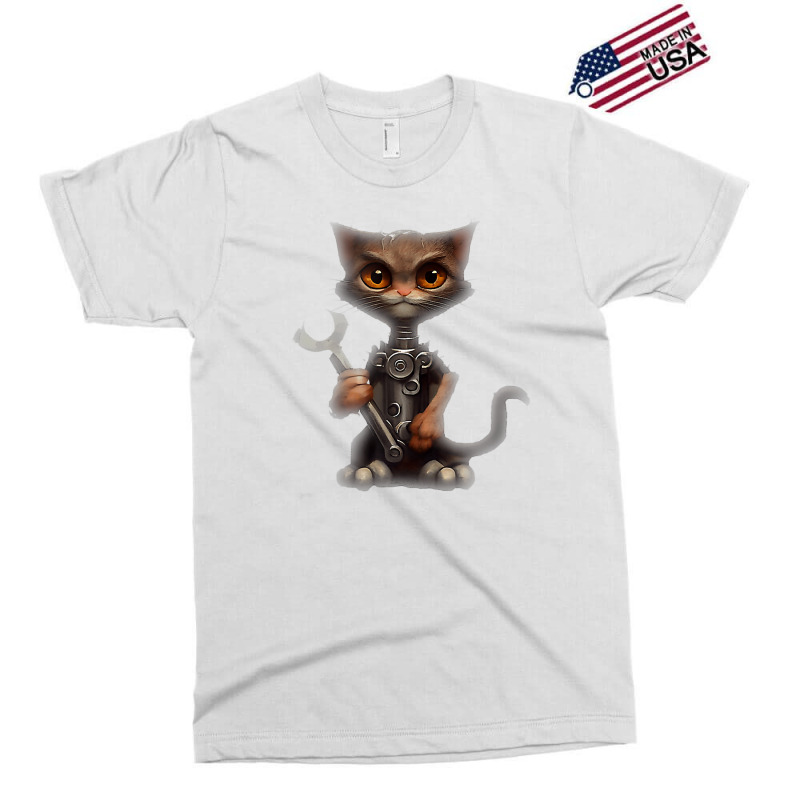 Cat Disguised Himself As A Socket Wrench T Shirt Exclusive T-shirt by alph0r9bang | Artistshot