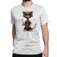 Cat Disguised Himself As A Socket Wrench T Shirt Classic T-shirt | Artistshot