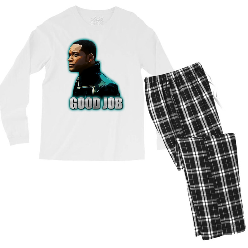 Good Job 1 Men's Long Sleeve Pajama Set by djimadejmek9 | Artistshot