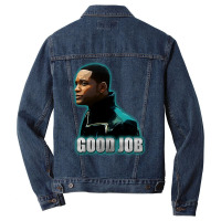 Good Job 1 Men Denim Jacket | Artistshot