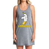 Funny Cute Distressed Ghost Fruit Banana Boonana Tee Tank Dress | Artistshot