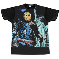 Jason Takes Manhattan Graphic T-shirt | Artistshot