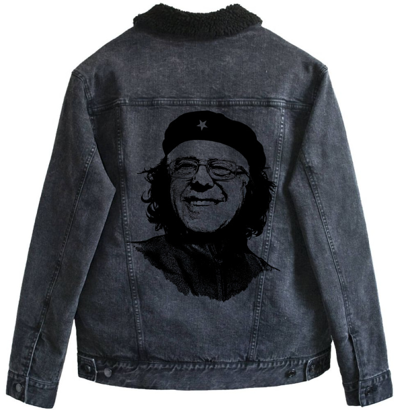 Viva La Bernie! Unisex Sherpa-lined Denim Jacket | Artistshot