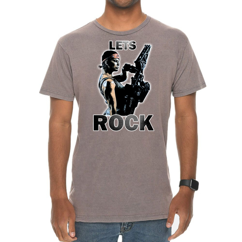 Lets Rock Vintage T-shirt | Artistshot