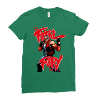 Fatal Fury Ladies Fitted T-shirt | Artistshot