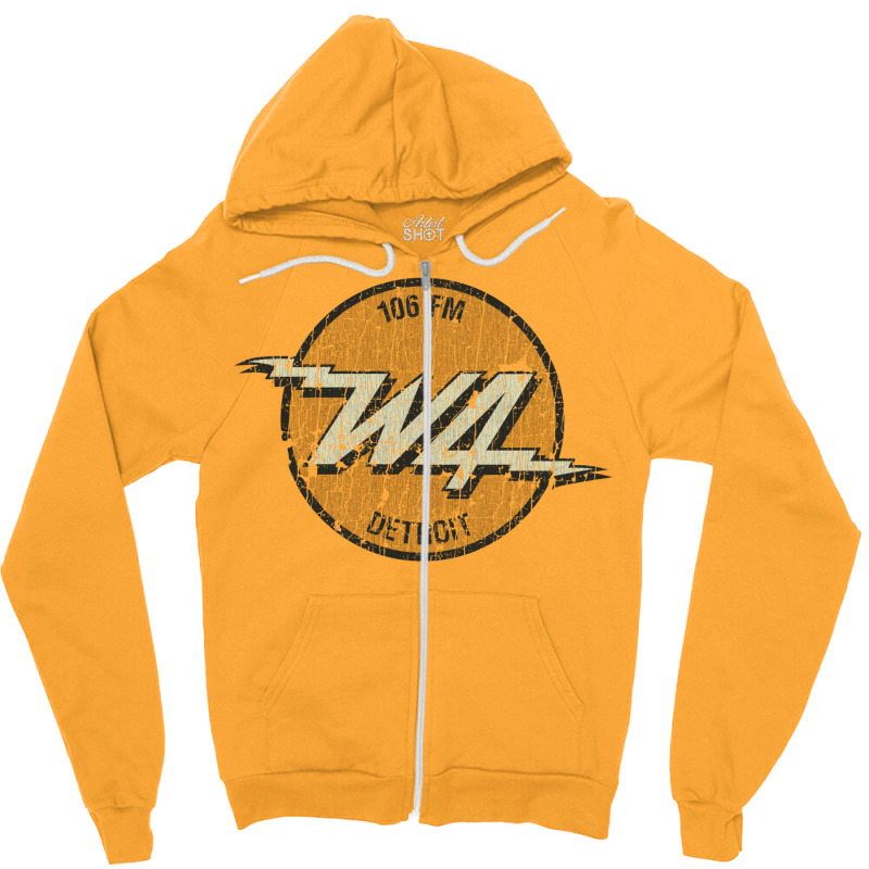 W4 Detroit Zipper Hoodie | Artistshot