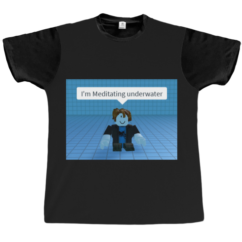 I'm Meditating Underwater 1 Graphic T-shirt by JessicaParadis | Artistshot