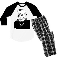 Jason Voorhees 2 Men's 3/4 Sleeve Pajama Set | Artistshot