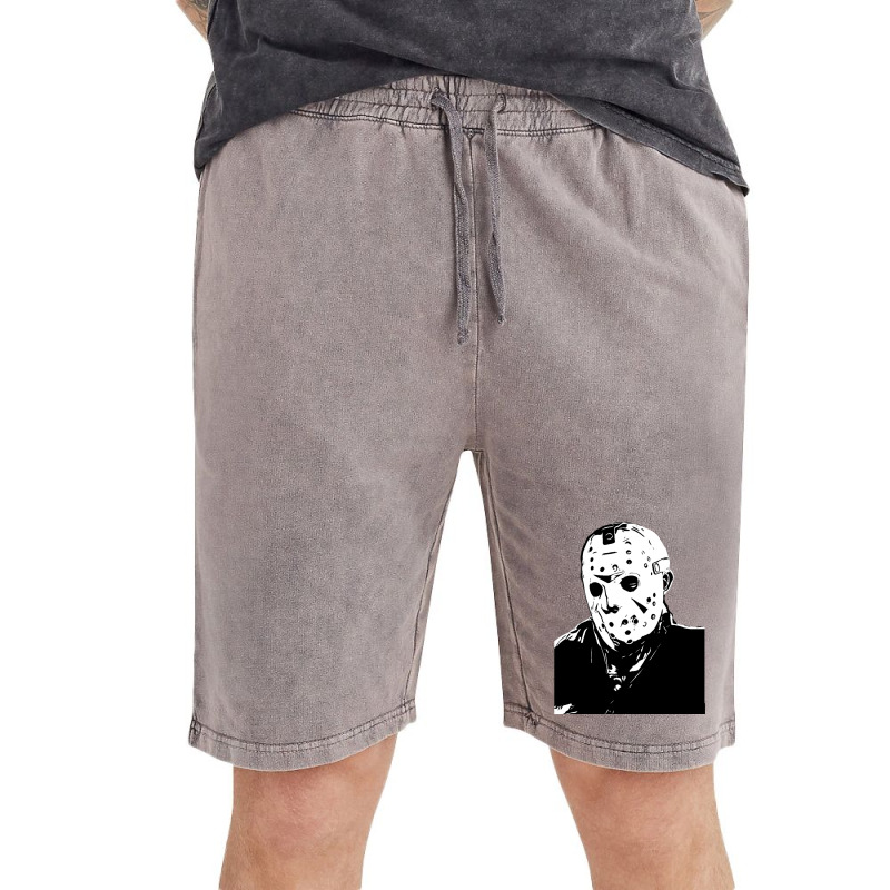 Jason Voorhees 2 Vintage Short | Artistshot