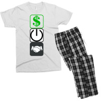 Money Power Respect Men's T-shirt Pajama Set | Artistshot