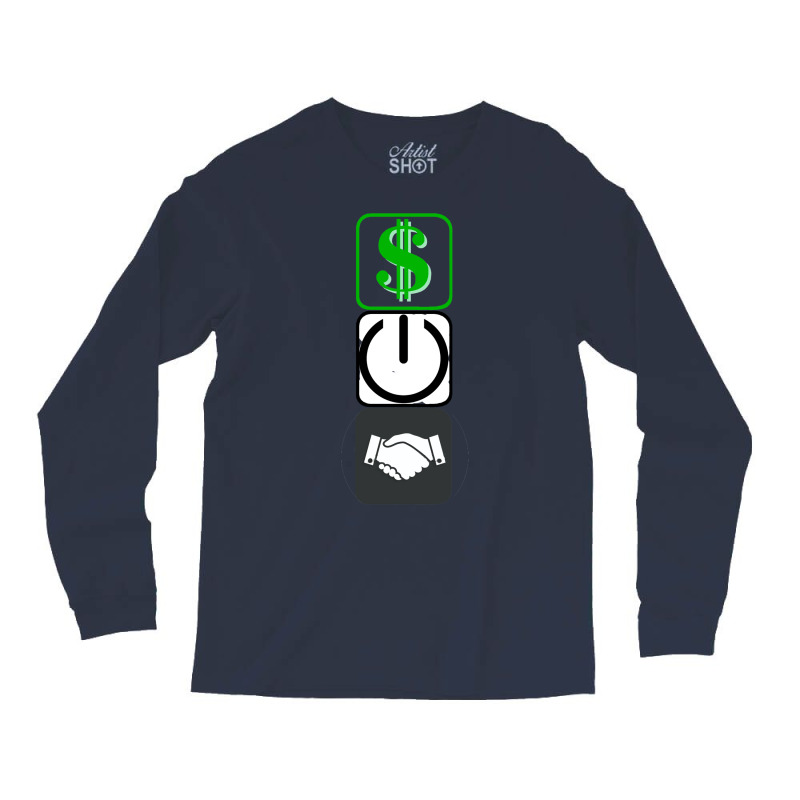 Money Power Respect Long Sleeve Shirts by liipanedroyu | Artistshot