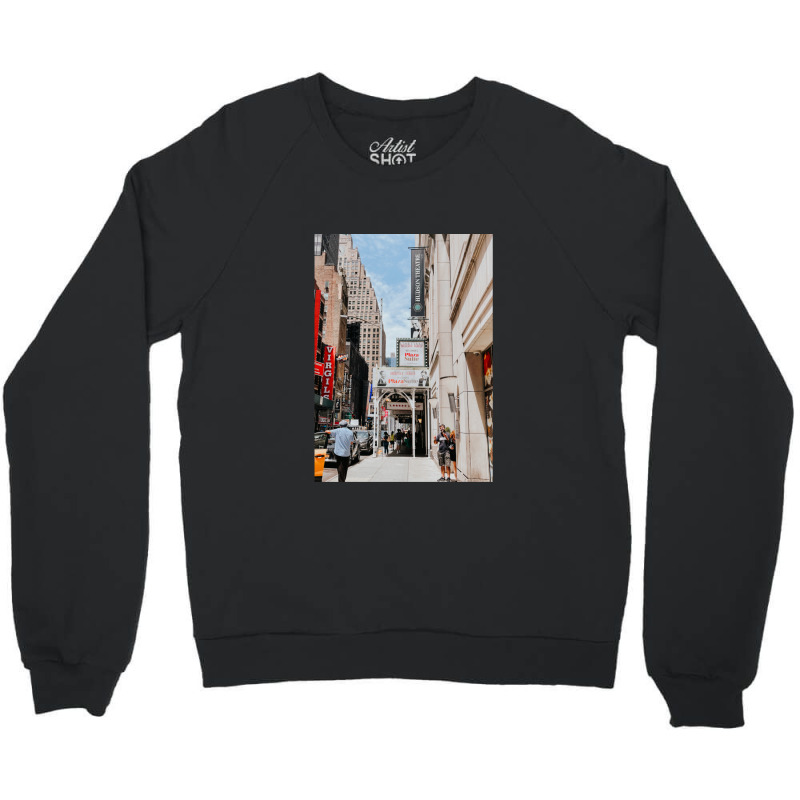 Plaza Broadway Marquee Summer Edition Crewneck Sweatshirt | Artistshot