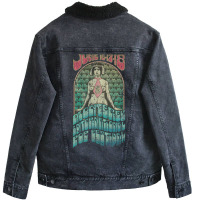 Monterey International Pop Festival Unisex Sherpa-lined Denim Jacket | Artistshot