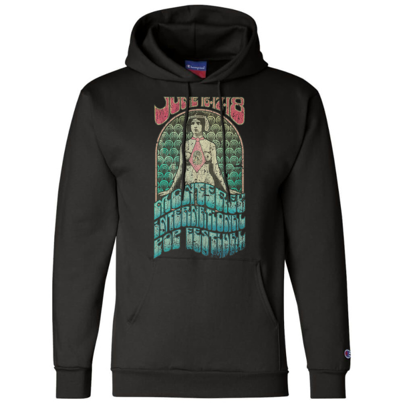 Monterey International Pop Festival Champion Hoodie by liipanedroyu | Artistshot